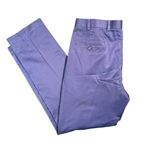 Brooks Brothers‎ Lightweight Advantage Chino Clark 34x30 Navy Blue Dress Pants